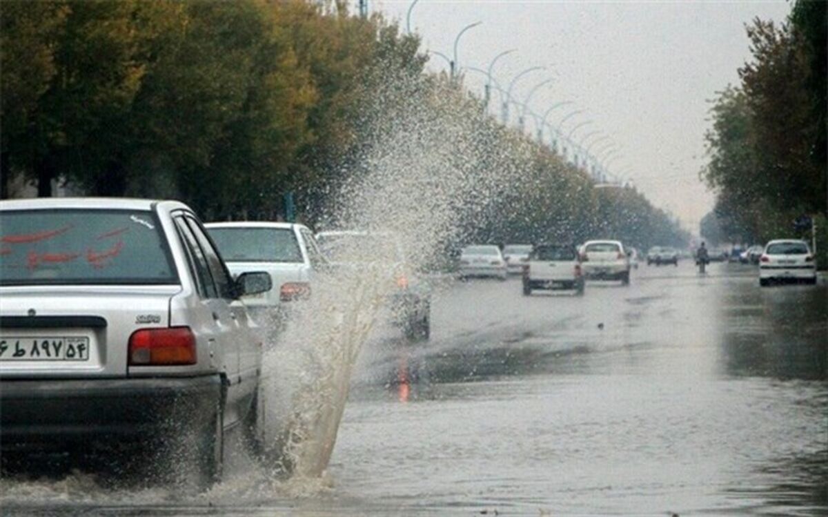 بارش باران در 7 استان