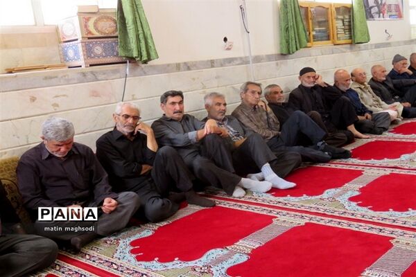 مراسم شهادت امام رضا(ع) در شهر درق توابع شهرستان گرمه