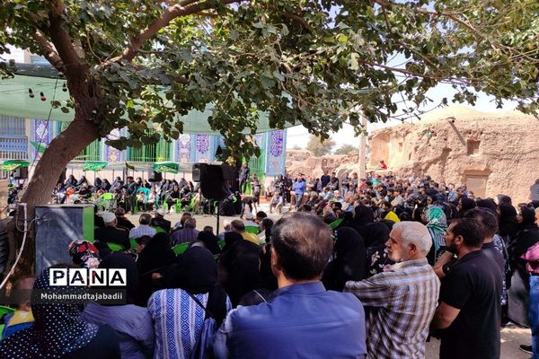 مراسم تعزیه‌خوانی شهادت حضرت علی اکبر(ع) در شهر ریوند