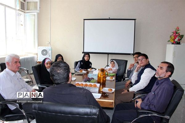 حضور رئیس سازمان بسیج رسانه در خبرگزاری پانا کرمانشاه