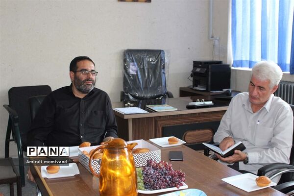 حضور رئیس سازمان بسیج رسانه در خبرگزاری پانا کرمانشاه
