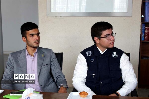 حضور رئیس سازمان بسیج رسانه در خبرگزاری پانا کرمانشاه