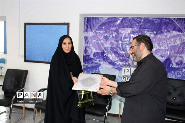 حضور رئیس سازمان بسیج رسانه در خبرگزاری پانا کرمانشاه