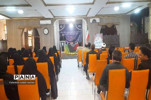 جلسه مدیران مدارس آموزش و پرورش منطقه تبادکان با محوریت پروژه مهر و بازگشایی مدارس