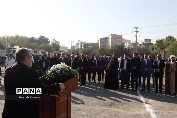 آغاز علمیات اجرایی احداث چهارراه شهید محسن کاشانی