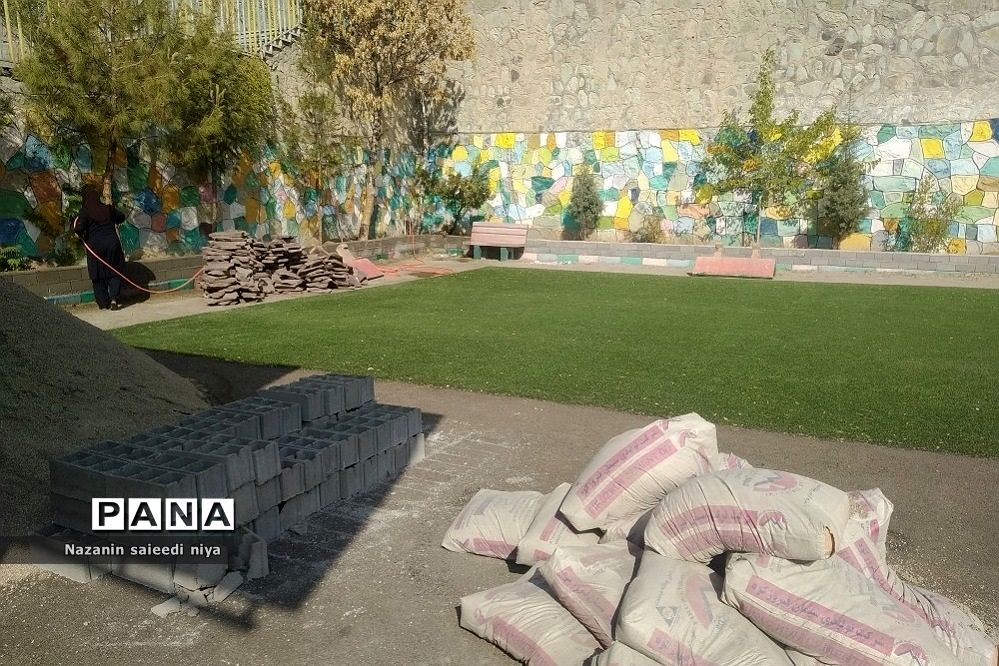 آخرین روزهای پروژه مهر۱۴۰۲ در دبستان شهید سجادیان رودهن