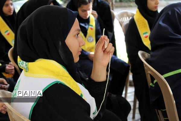 کلاس‌های آموزشی مهارتی. اردوی یاور‌مربیان عضو سازمان دانش‌آموزی استان اصفهان