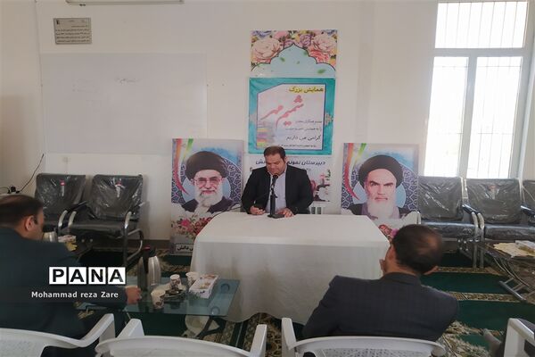 مراسم شمیم مهر در دبیرستان نمونه دولتی دانش کاشمر