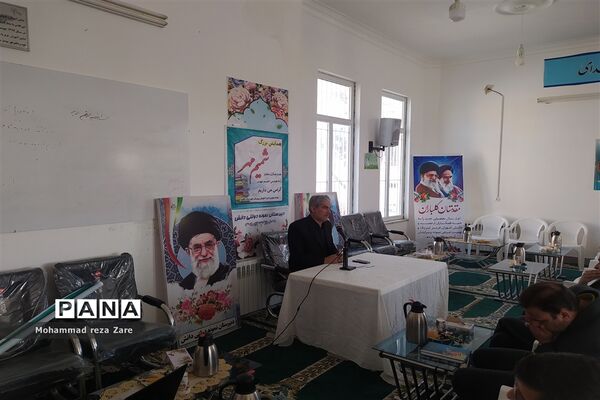 مراسم شمیم مهر در دبیرستان نمونه دولتی دانش کاشمر
