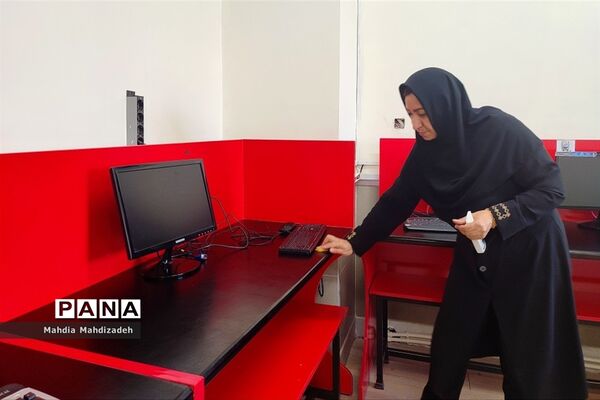 اتمام پروژه مهر در دبیرستان آرمینه مصلی نژاد ناحیه ۶ مشهد