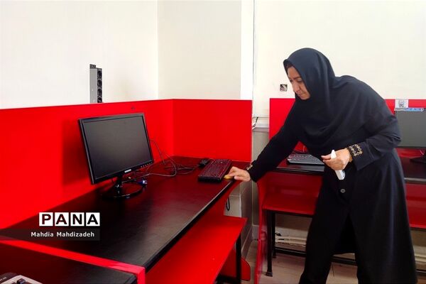 اتمام پروژه مهر در دبیرستان آرمینه مصلی نژاد ناحیه ۶ مشهد