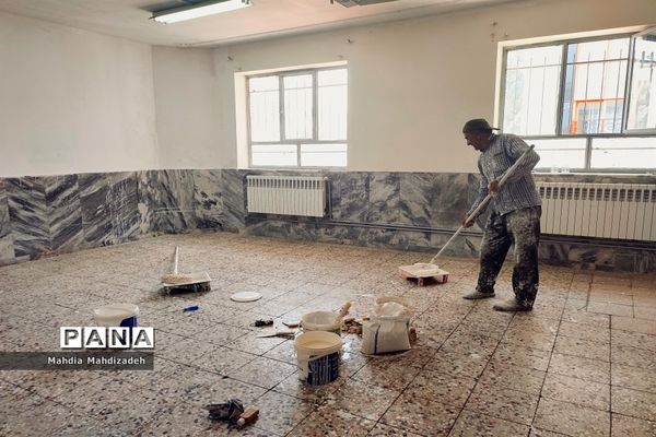 انجام پروژه مهر در مدارس ناحیه ۶ مشهد