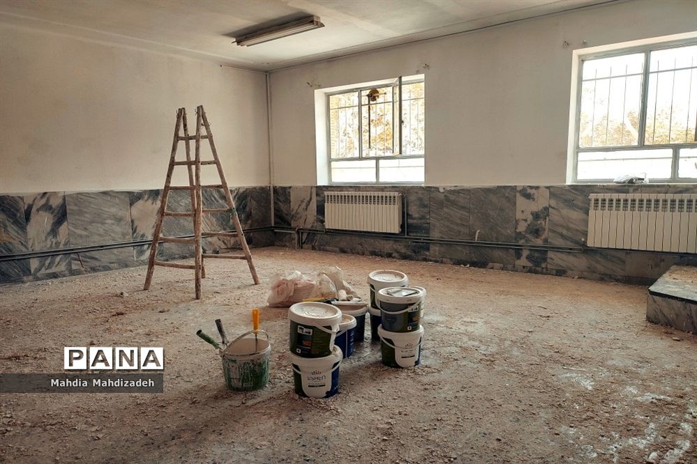 انجام پروژه مهر در مدارس ناحیه ۶ مشهد