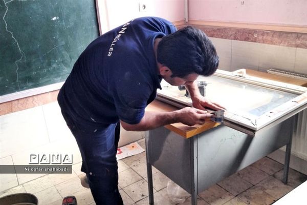 پایان پروژه مهر در دبستان باهنر و سارا ملارد