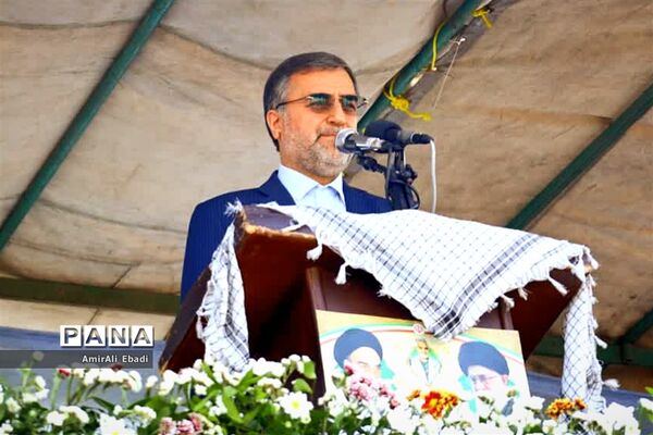 رژه نیروهای مسلح در استان مازندران