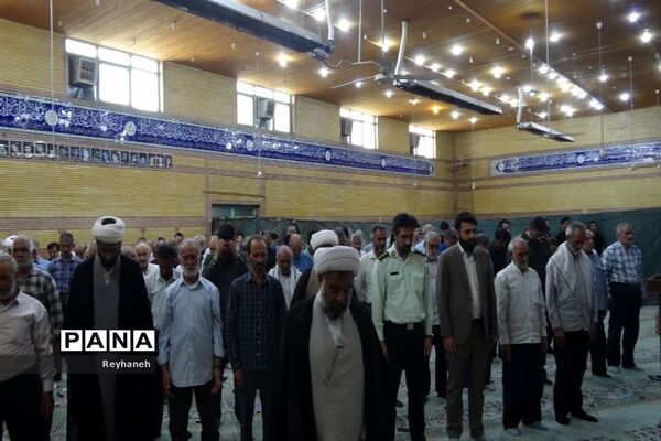 آخرین نماز جمعه شهریور ماه شهر جوادآباد با عطر دفاع مقدس