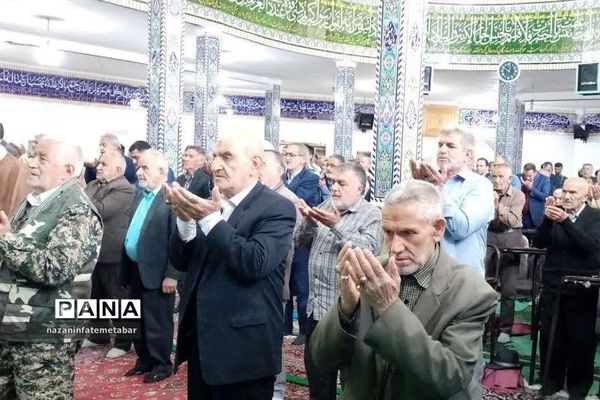 اقامه نماز عبادی_سیاسی آخرین جمعه شهریورماه شهرستان‌فیروزکوه
