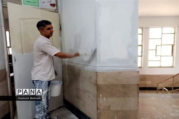 آخرین مراحل آماده‌سازی واحدهای آموزشی اسلامشهر جهت اجرای پروژه مهر1402