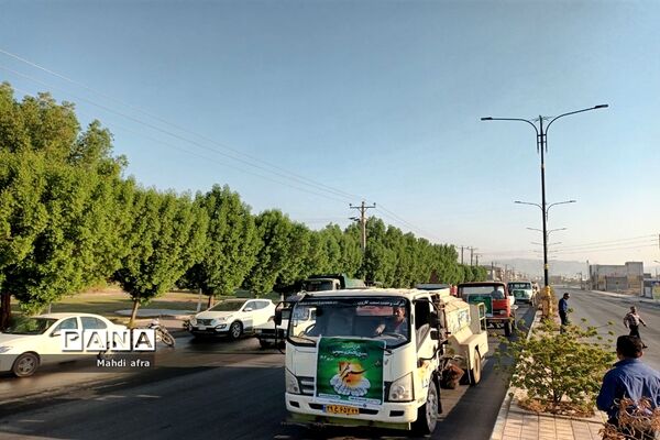 اجرای مانور پاکسازی مدارس بهبهان در قالب طرح شمیم مهر۳