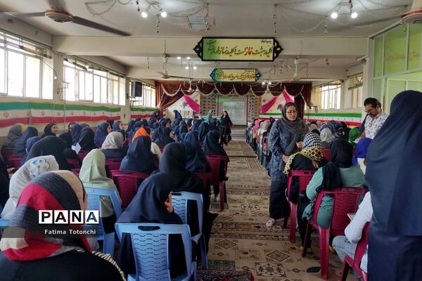 مراسم استقبال از دانش‌آموزان پایه هفتم مدرسه گراشی ناحیه ۳ شیراز