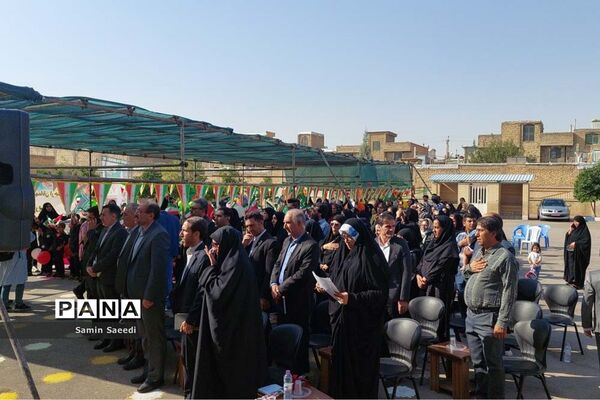 آیین استانی جشن روز شکوفه‌ها در دبستان پسرانه فسایی نژاد ناحیه ۳ شیراز
