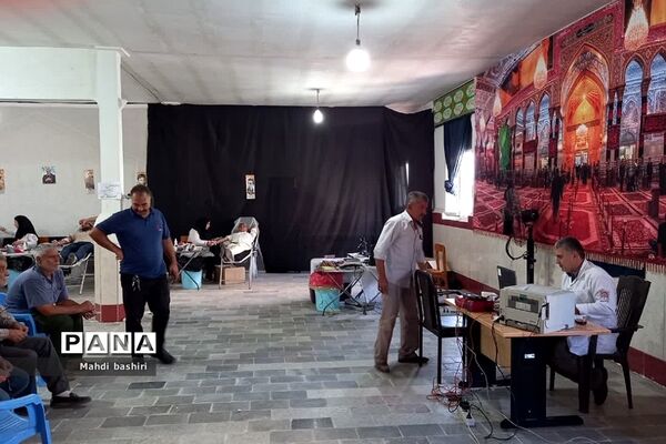 برپایی ایستگاه انتقال خون به‌مناسبت هفته دفاع مقدس در رودهن