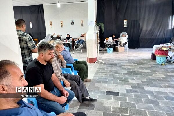 برپایی ایستگاه انتقال خون به‌مناسبت هفته دفاع مقدس در رودهن
