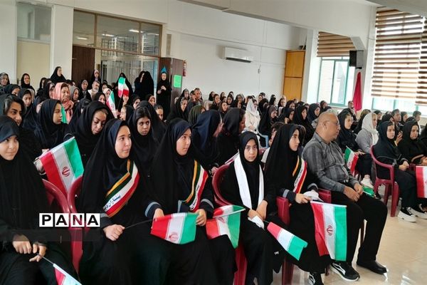 جشن شکوفه‌ها در اداره آموزش و پرورش ناحیه ۵