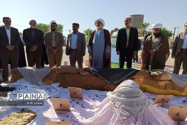 نواختن زنگ آغاز تحصیل شکوفه‌ها در دبستان پروین اعتصامی آبادان