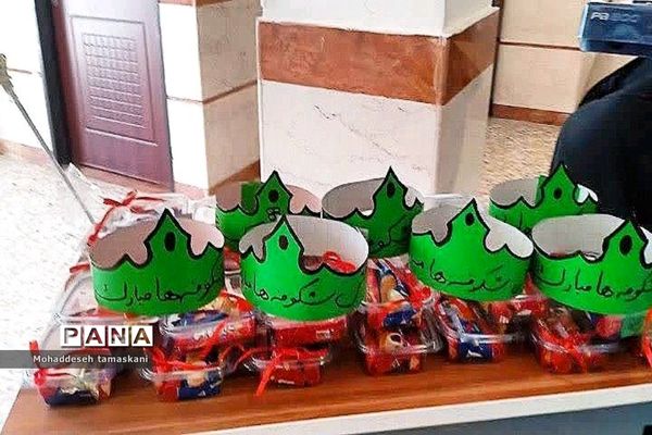 برگزاری جشن شکوفه‌ها در آموزشگاه پسرانه سردار سلیمانی شهرستان پیشوا