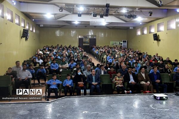 جشن جوانه‌ها ویژه پایه هفتم دبیرستان پسرانه شهید رجایی شهرستان بجنورد