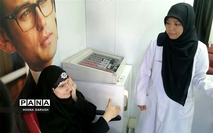 خدمات رایگان چشم‌پزشکی به دانش‌آموزان با نیازهای ویژه ارائه شد