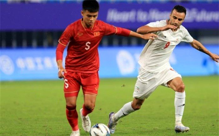 صدرنشینی تیم فوتبال امید در گروه B با گلباران ویتنام