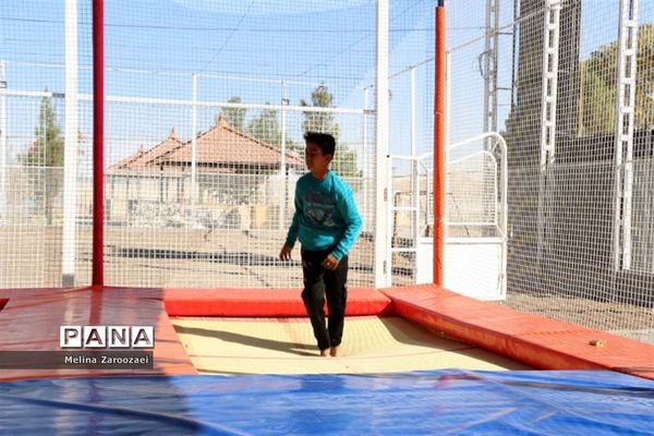 افتتاحیه بازی‌های چندمنظوره اردوگاه شهید هاشمی نژاد مشهد