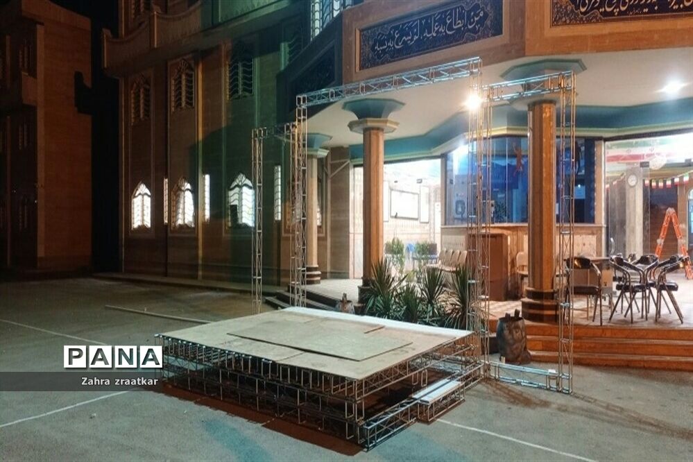 آماده سازی فضای هنرستان فاطمه الزهرا(س) جهت نواختن زنگ بازگشایی مدارس