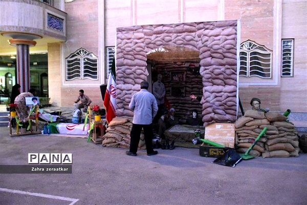روز سوم آماده سازی هنرستان فاطمه زهرا ناحیه یک برای نواختن زنگ مهر