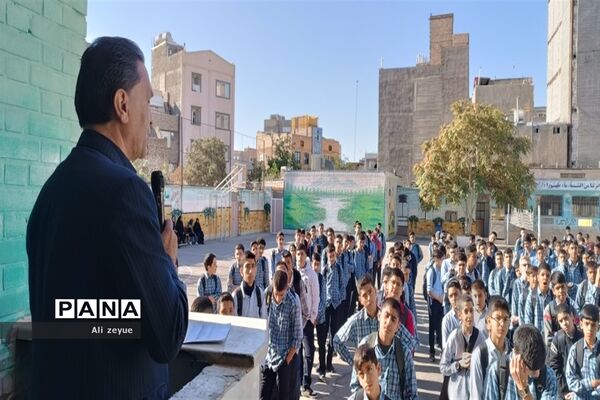 شروع ماه مهر در مدرسه شاهد حضرت مهدی (عج)