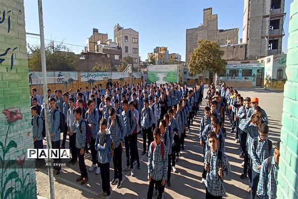 شروع ماه مهر در مدرسه شاهد حضرت مهدی (عج)