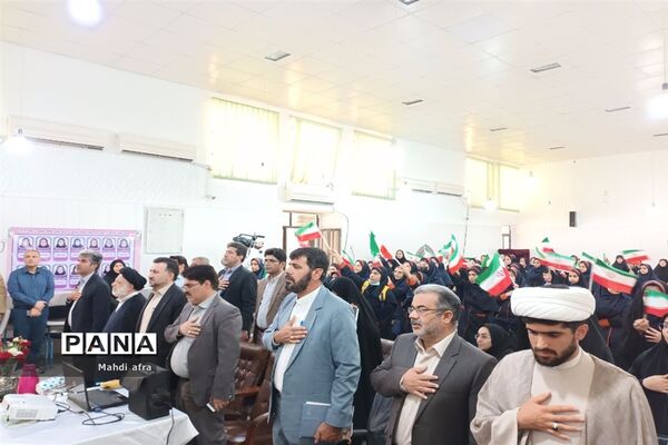 زنگ آغاز سال تحصیلی و هفته دفاع مقدس در مدارس شهرستان بهبهان