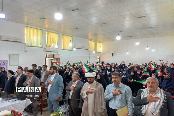 زنگ آغاز سال تحصیلی و هفته دفاع مقدس در مدارس شهرستان بهبهان