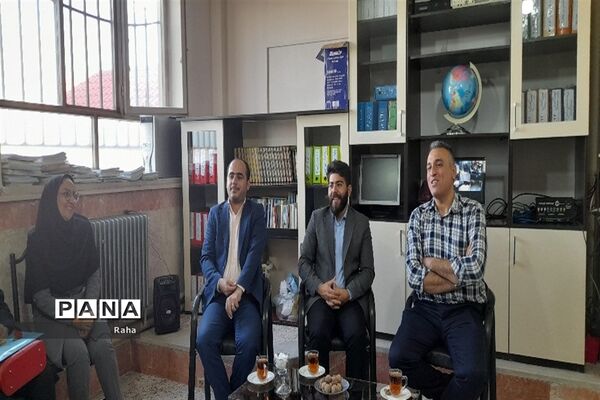 آیین بازگشایی مدارس در آموزشگاه شهید حسینی جوادآباد