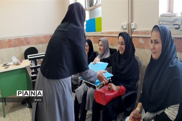 آیین بازگشایی مدارس در آموزشگاه شهید حسینی جوادآباد