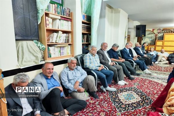 هشتمین یادواره شهدای گرانقدر روستای سله‌بن شهرستان فیروزکوه