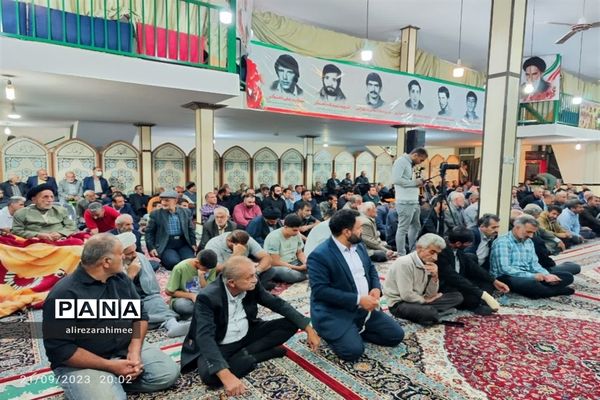 هشتمین یادواره شهدای گرانقدر روستای سله‌بن شهرستان فیروزکوه