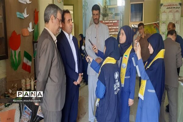 نواخته شدن زنگ آغاز سال تحصیلی جدید و زنگ هفته دفاع مقدس در مدارس شادگان