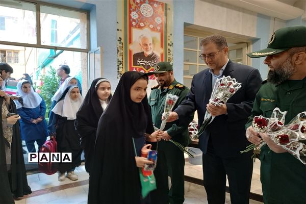 مراسم بازگشایی آغاز سال تحصیلی در مجتمع آموزشی تربیتی دخترانه متقین