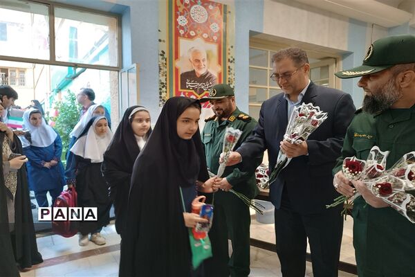 مراسم بازگشایی آغاز سال تحصیلی در مجتمع آموزشی تربیتی دخترانه متقین
