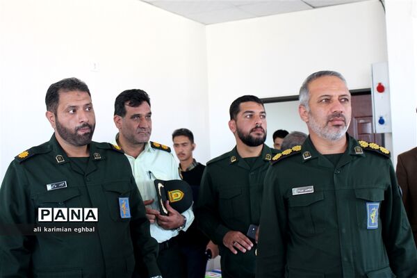 بازدید مسئولان شهرستان گلبهار از هنرستان علم و صنعت سردار سلیمانی