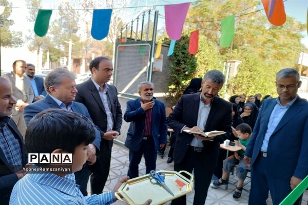 افتتاح اولین دبیرستان نمونه دولتی پسرانه خلیل‌آباد