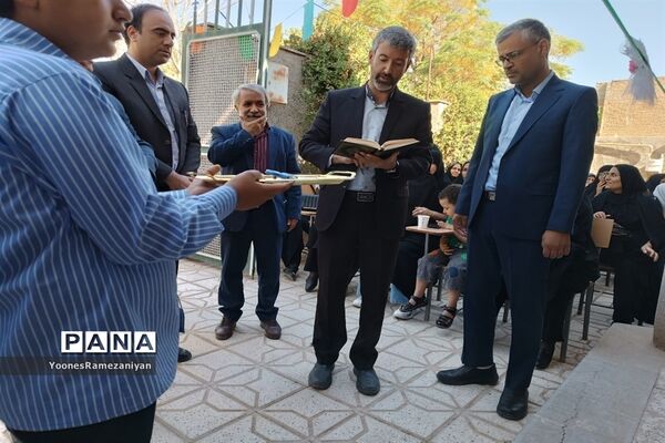 افتتاح اولین دبیرستان نمونه دولتی پسرانه خلیل‌آباد